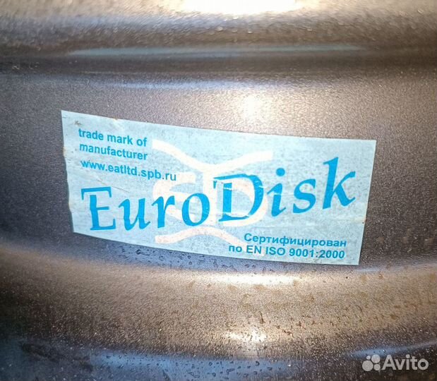 Диски штамповка 15 Eurodisk