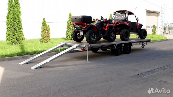 Прицеп платформа 6х2 Кат ве