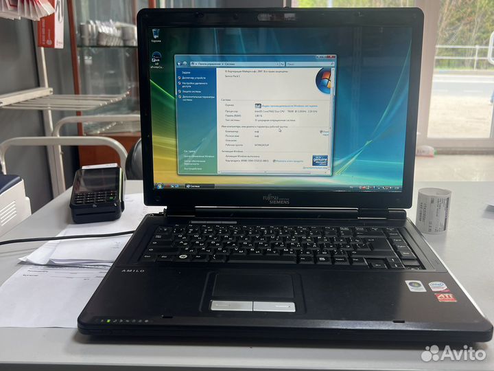 Ноутбук amilo pi 2550