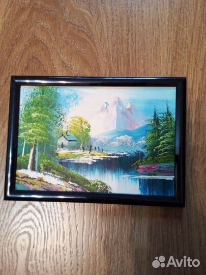 Тарелка декоративная на стену,картина