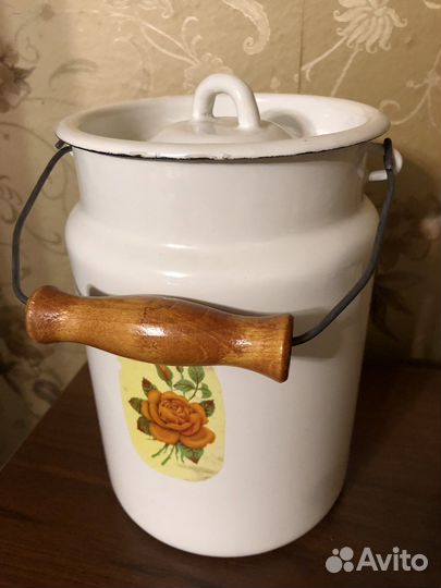 Бидон эмалированный