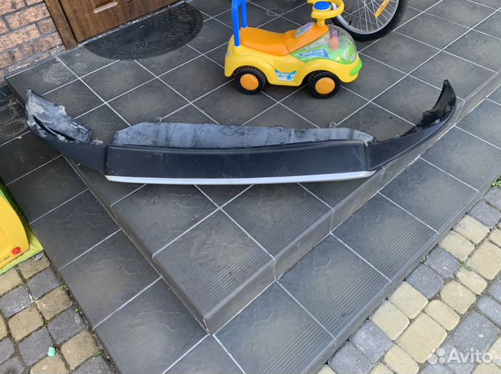 Защита переднего бампера Lexus RX F Sport