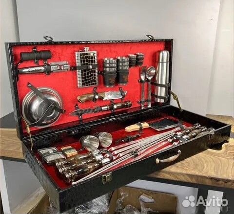 Набор шампуров Кизляркий в коробе