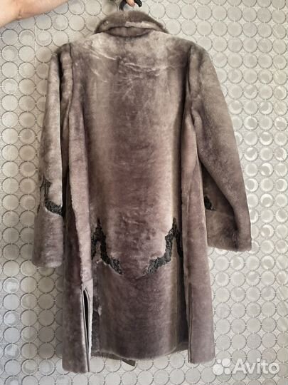 Мутоновая шуба 48 размер