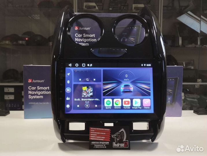 Магнитола renault duster 2015-2021