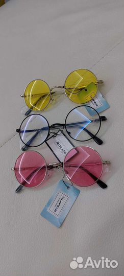 Очки имиджевые круглые