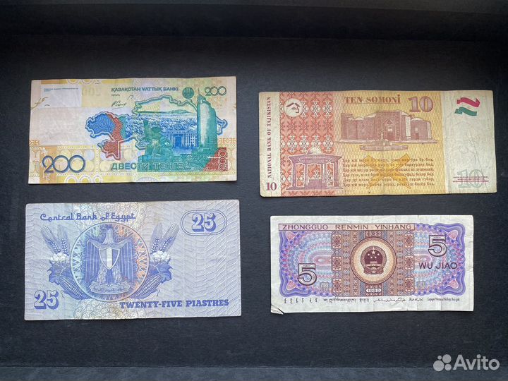 Банкноты Аргентина, Куба, Доминикана