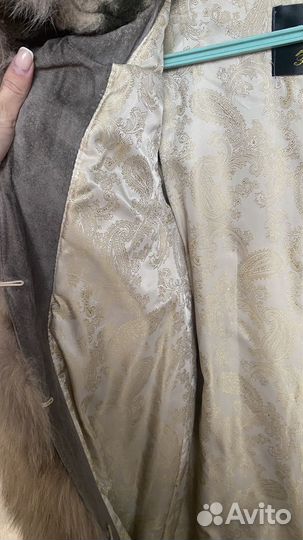 Шуба из песца