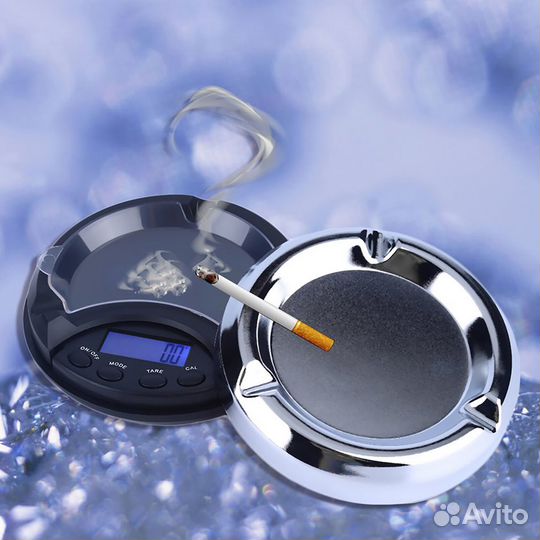 Весы ювелирные в виде пепельницы 500Х0,1 грамм