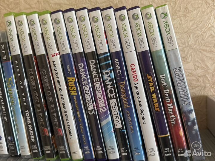 Xbox 360 игры на дисках Лицензия