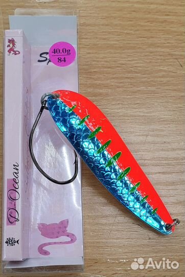 Блесна колебалка D-Ocean Salmon River Legend 40гр