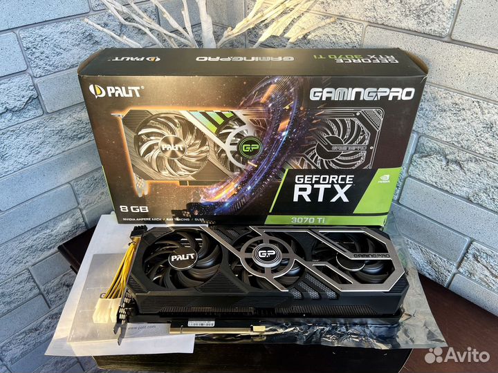 Видеокарта Rtx 3070 ti 8GB Palit/Msi/Giga/Пломба
