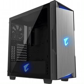 Корпус Gigabyte aorus C300 glass Midi Tower без Б/П ATX microatx miniitx Цвет черный (GB-AC300G)