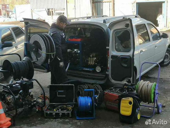 Прочистка канализации / Устранение засоров Частник