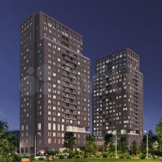 2-к. квартира, 57,7 м², 14/22 эт.