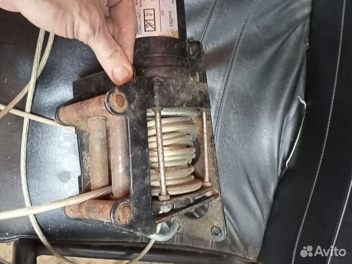 Лебедка электрическая 12v бу