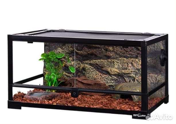 Террариум стеклянный для рептилий(600*450*300 мм)