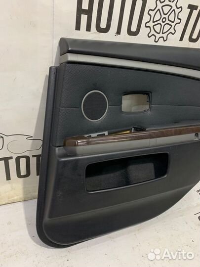 Обшивка двери задняя правая Bmw 745 E65 N62B44