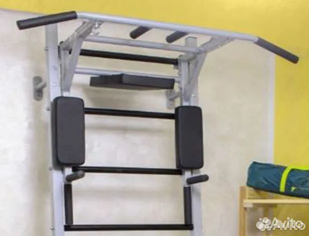 Шведская стенка USA style (турник,скамья)