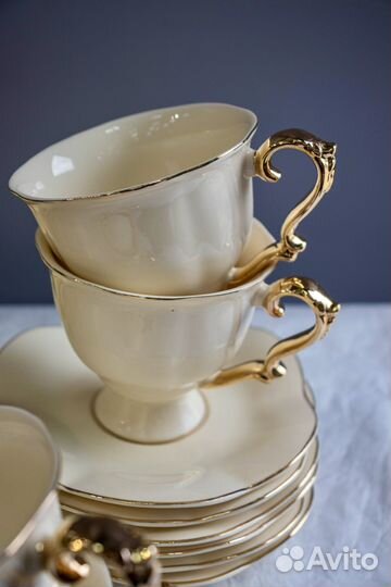 Чайный набор фарфор новый