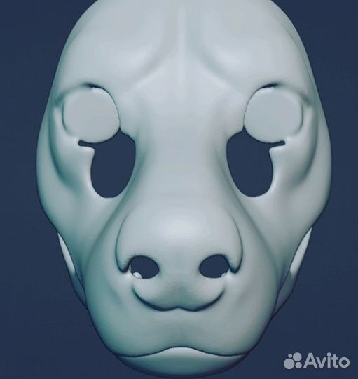 Собака реалистик основа для фурсьюта