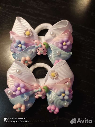 Резинки для волос ручной работы