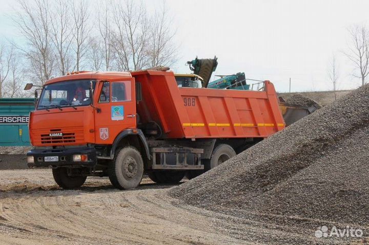 Щебень гранитный