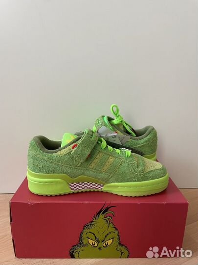 Кроссовки adidas forum low the Grinch