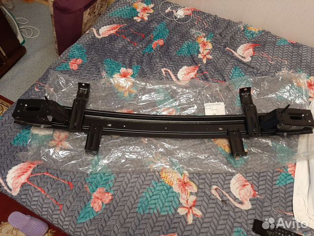 Усилитель бампера на kia rio 3 задний