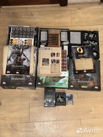 Настольная игра ведьмак старый мир полный комплект