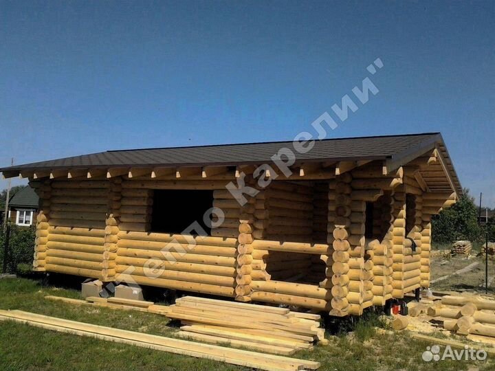 Сруб дома Компакт