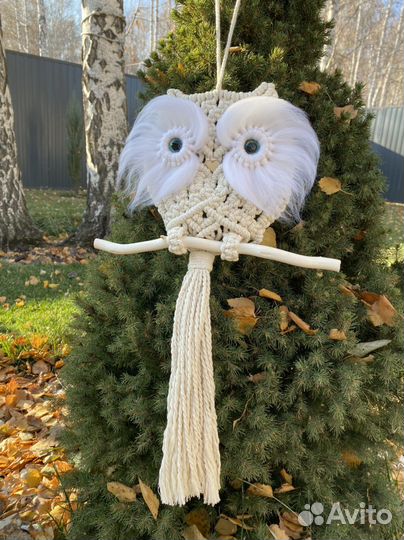Макраме сова