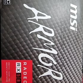 Видеокарта MSI Armor radeon RX580 8gb