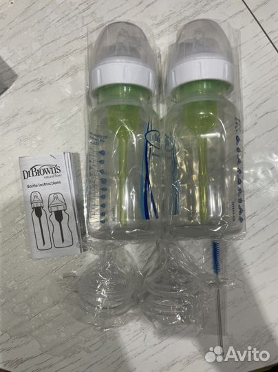 Dr.Brown's Набор антиколиковых бутылочек Options+