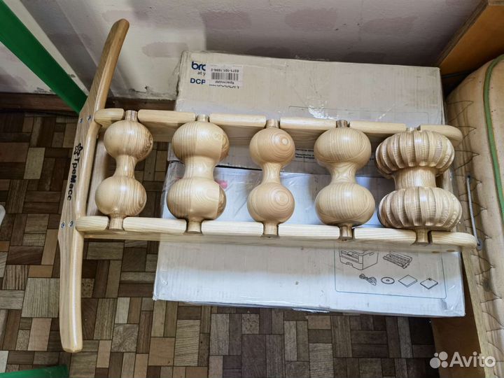 Массажер для спины деревянный