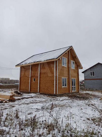 Дом 107,1 м² на участке 8 сот.