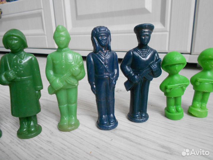 Солдатики дутыши СССР, цена за все