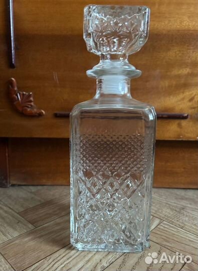 Ваза и фужеры хрустальные СССР