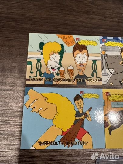 Коллекционные карточки Beavis and Butt-head