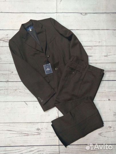 Костюм Detomaso, Италия 14-15л шерсть