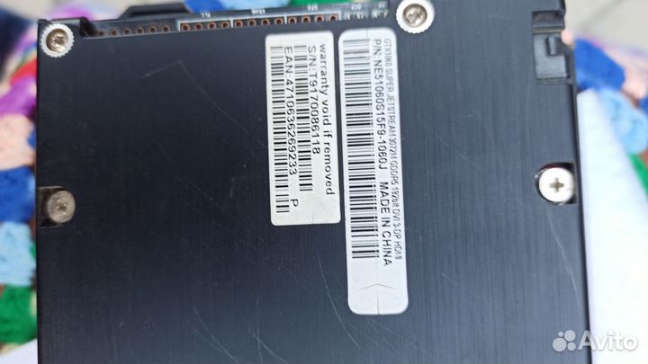 Видеокарта gtx 1060 super Jetstream 3gb