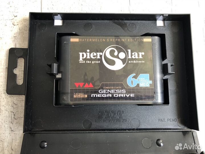 Игра для Sega Pier Solar and the great architects