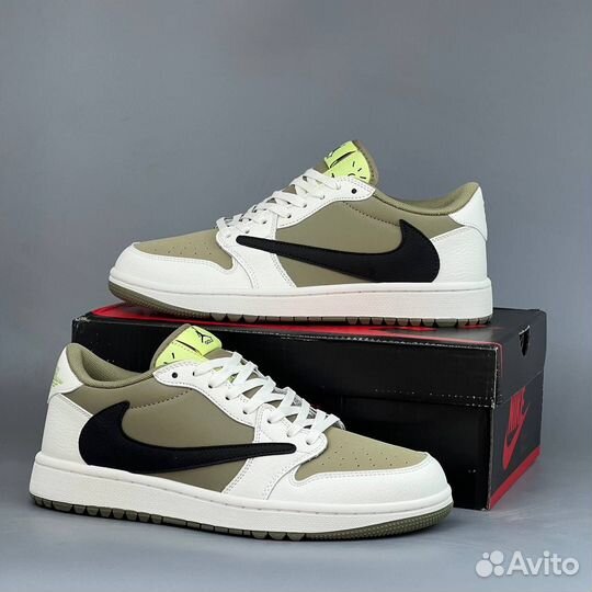 Кроссовки Nike Air Jordan 1 low travis scott