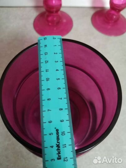 Подсвечник IKEA стекло