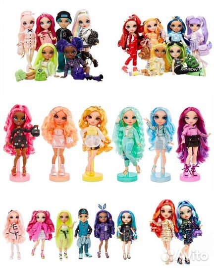 Rainbow high и Shadow high