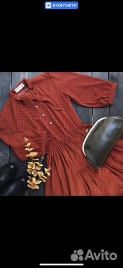 Платье unique fabric черешня