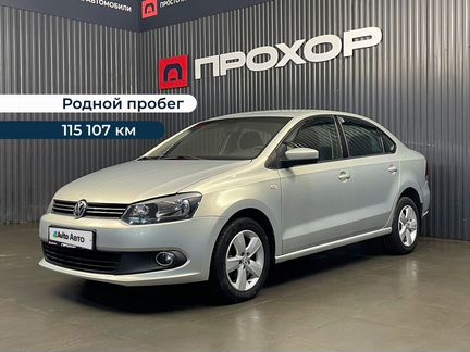 Volkswagen Polo 1.6 MT, 2011, 115 107 км