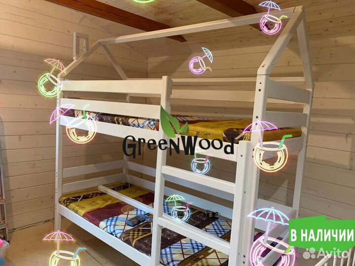 Кровать домик