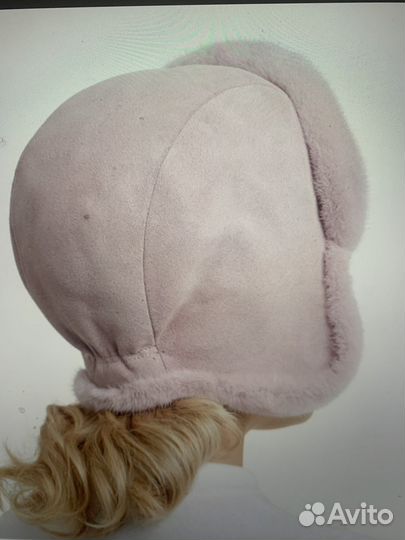 Шапка женская зимняя ушанка