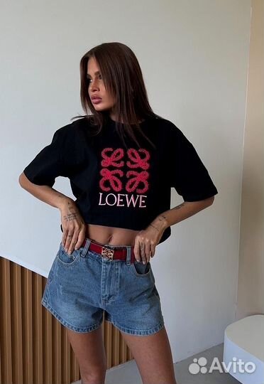 Джинсовые шорты Loewe S M L